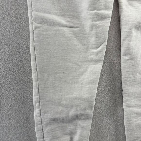 Talentless Sweatpants Men's Small White Heavyweight Cuffed Joggers Pockets Terry - Picture 11 of 16